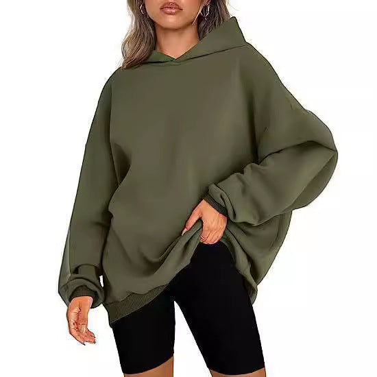Women's Oversized Hoodie with relaxed fit and hood Lune London