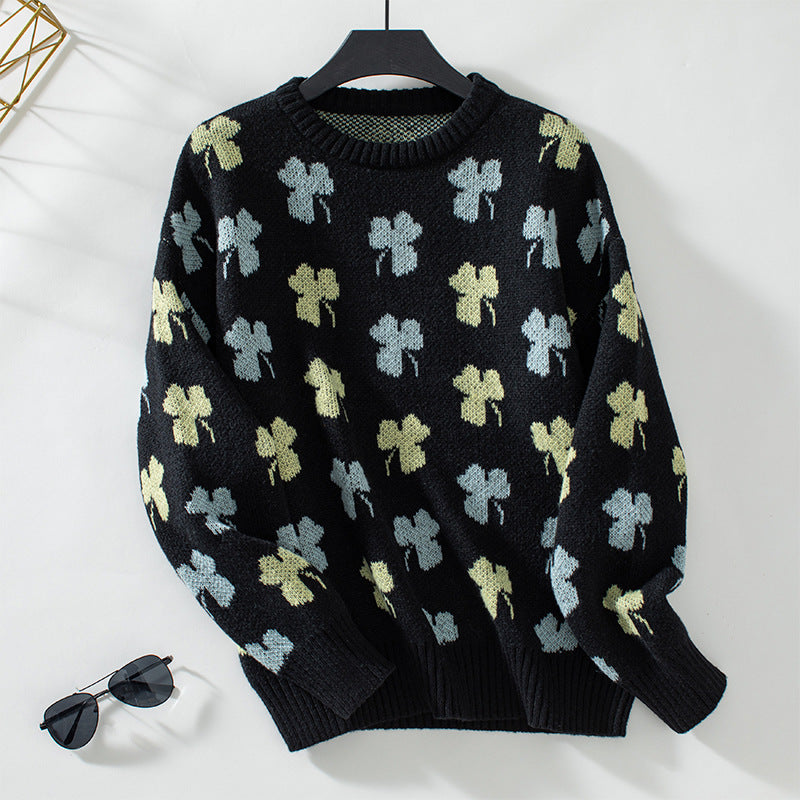 Lune London patterned women's sweater