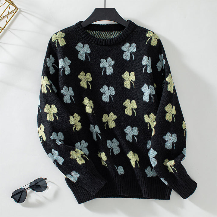 Lune London patterned women's sweater