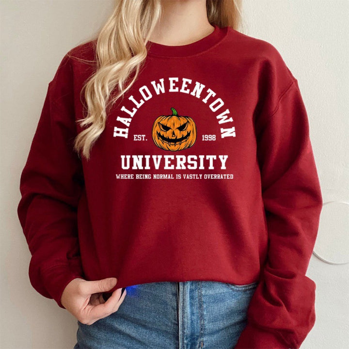 Women's sweatshirt with creative Halloween design and comfortable fit Lune London