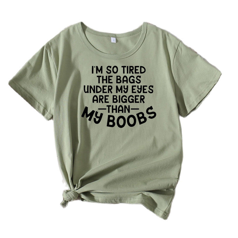 Ladies Leisure Humorous T-shirt Lune London