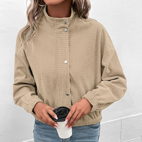 Ladies down jacket with high collar Lune London