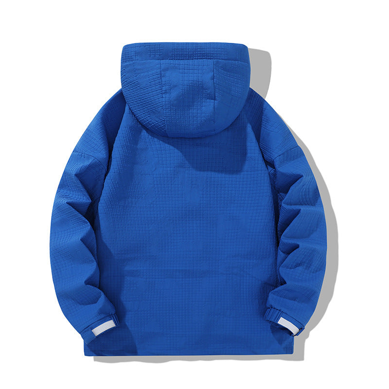 Lightweight jacket for men with practical zip pockets Lune London