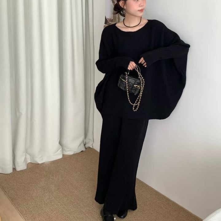 Pull oversized élégant pour femmes en maille fait de matériau doux Chic & Stil