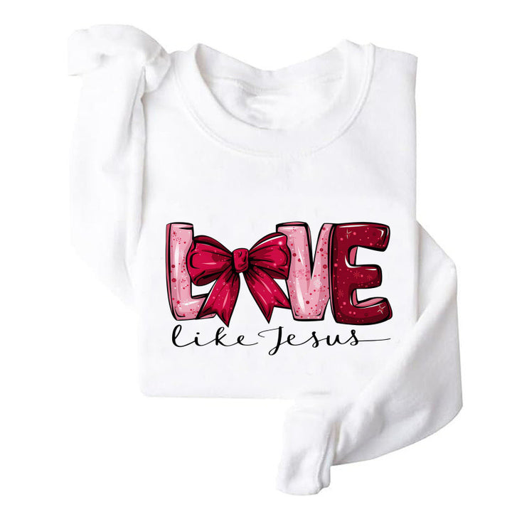 Sweat-shirt pour femmes avec un design de cœur créatif et un imprimé ludique Chic & Stil