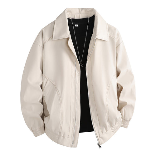 Leisure jacket for men with modern cut and elastic cuffs Lune London