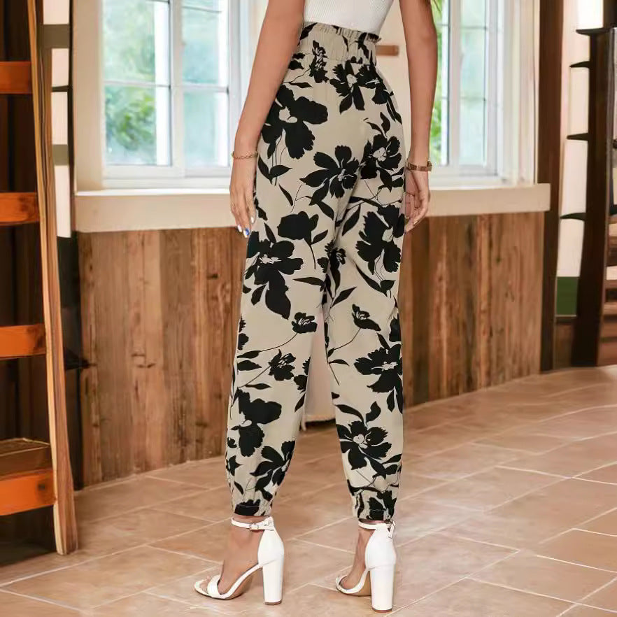 Pantalons floraux tendance pour femmes Chic & Stil
