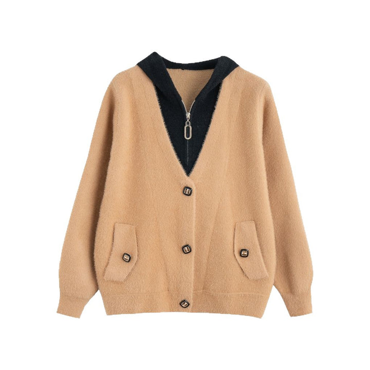 Cardigan cosy pour femmes avec détails de boutons nobles Chic & Stil