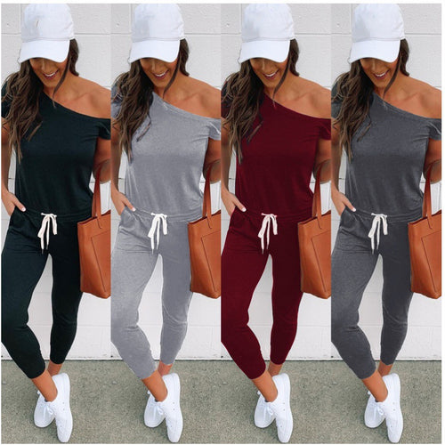 Combinaison élégante pour femmes avec décolleté asymétrique et accentuation de la taille haute Chic & Stil