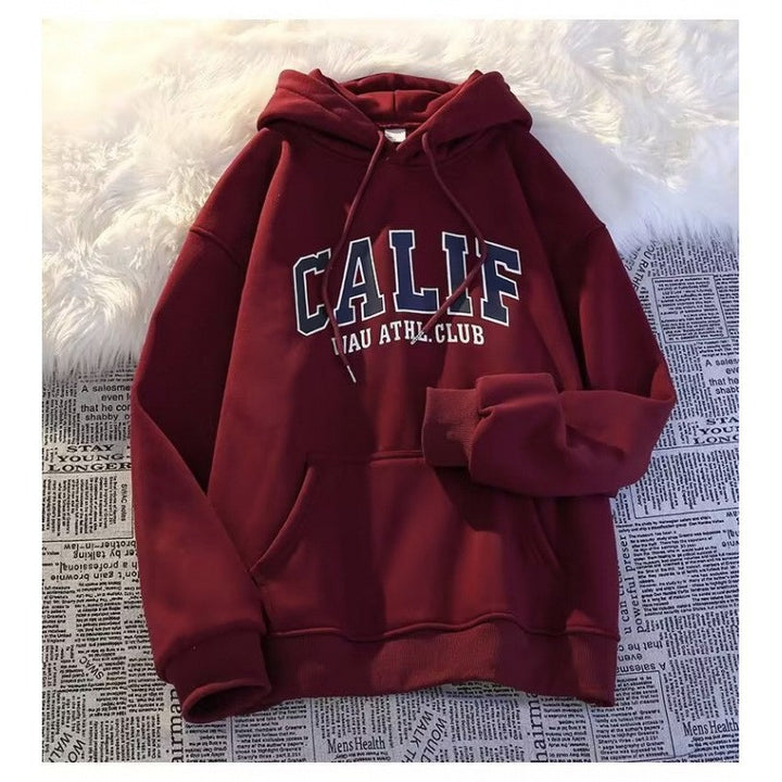 Women's hoodie with eye-catching Uni logo and soft inner lining Chic & Stil