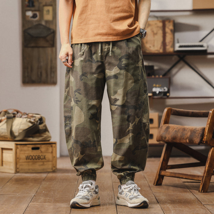 Pantalon de jogging camouflage décontracté pour hommes Lune London