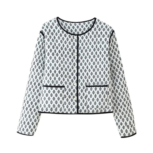 Elegant transitional jacket for women with refined applications Lune London
