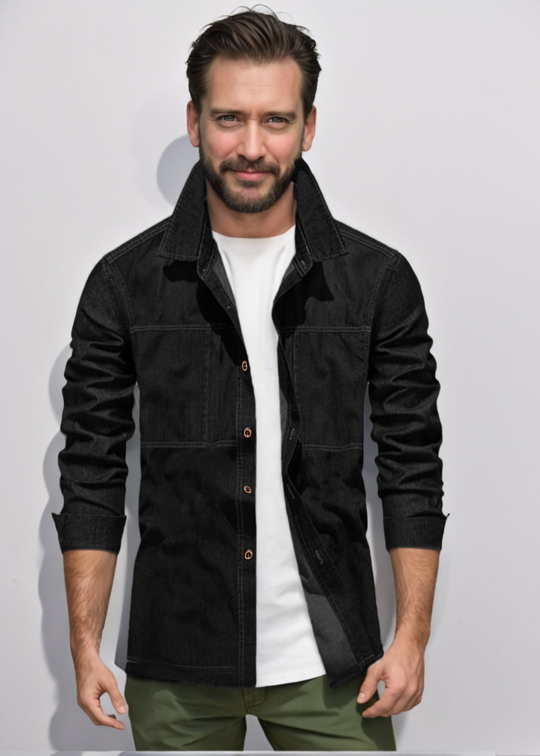 Casual utility jacket for men with practical pockets and stylish cut Lune London