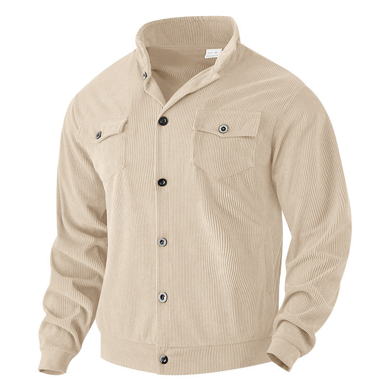 Vintage style men's jacket with practical pockets and structured design Lune London