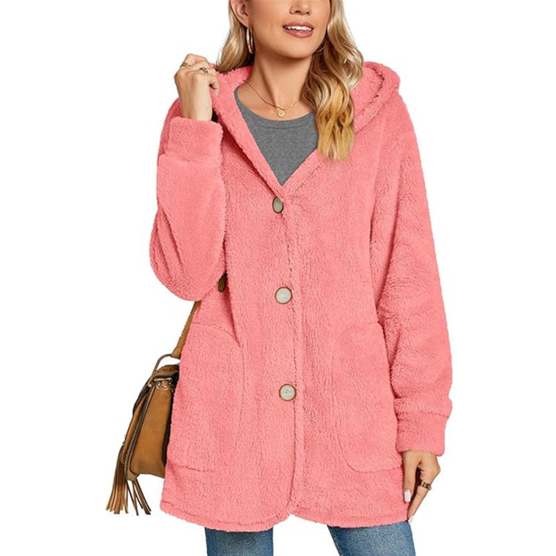 Ladies comfortable and cozy hoodie vest Lune London