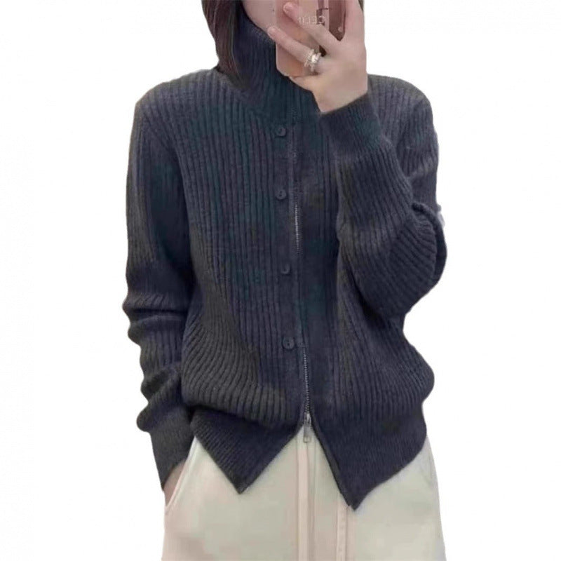 Pull en maille côtelée de haute qualité pour femmes avec design élégant Chic & Stil