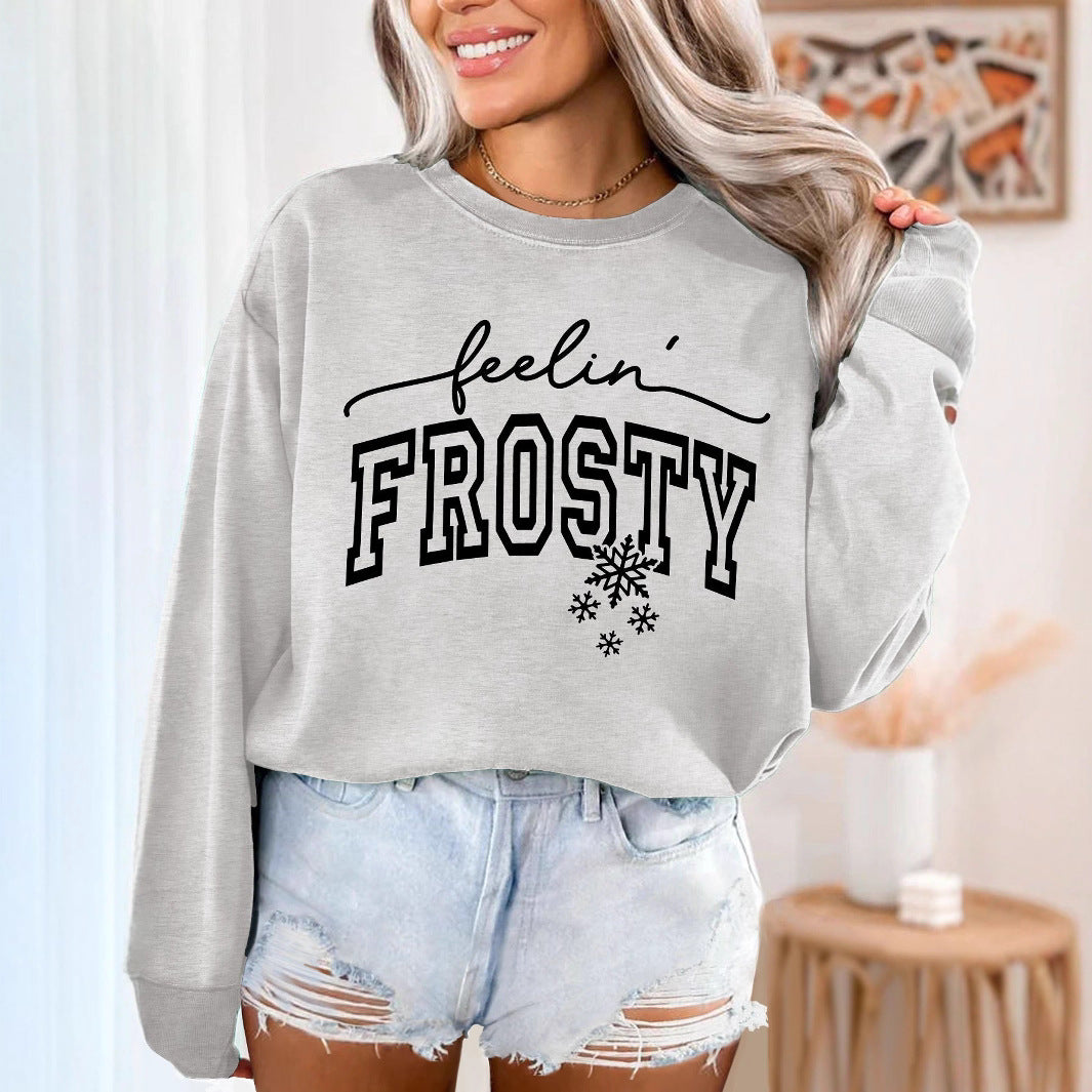 Sweat à capuche pour femmes avec impression graphique Chic & Stil