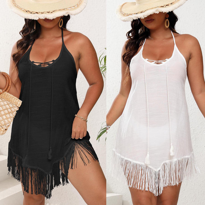 Lune London Boho Halter Beach Dress for Women