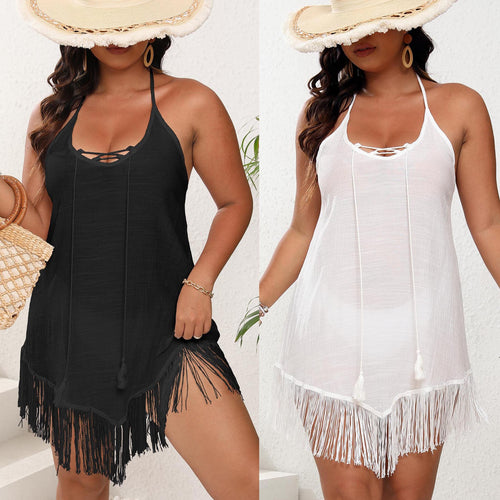 Lune London Boho Halter Beach Dress for Women