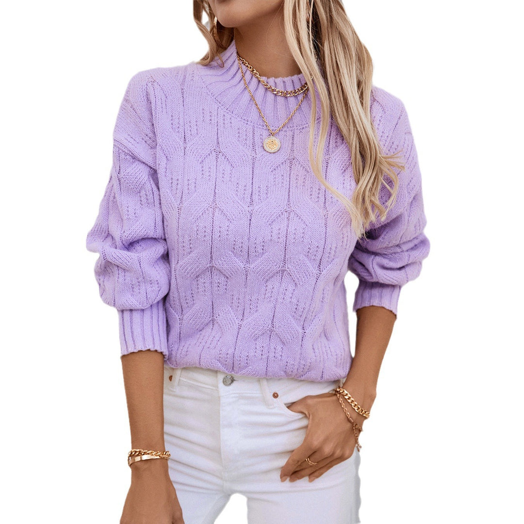 Ladies Chunky Knit Sweater Lune London
