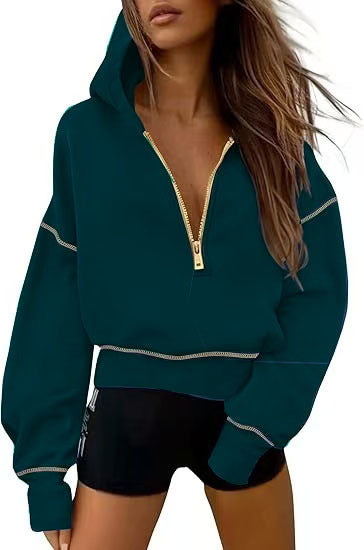 Ladies Full Zip Hoodie Lune London