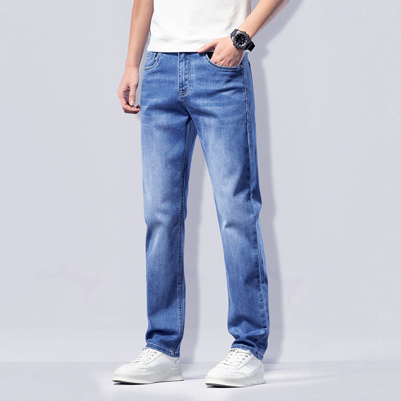 Slim-Fit Jeans for men with relaxed fit and elastic waist Lune London