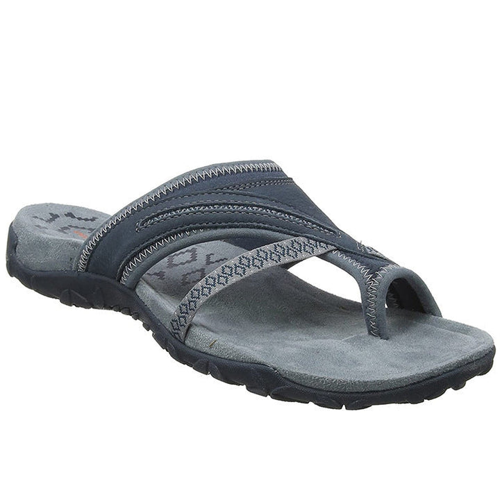 Women’s Beach Sandals with Ergonomic Footbed Technology and Non-Slip Sole Lune London