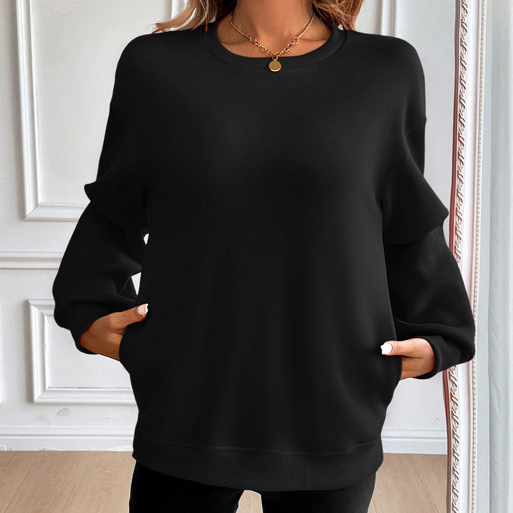 Casual sweatshirt for women in soft materials and relaxed fit Lune London