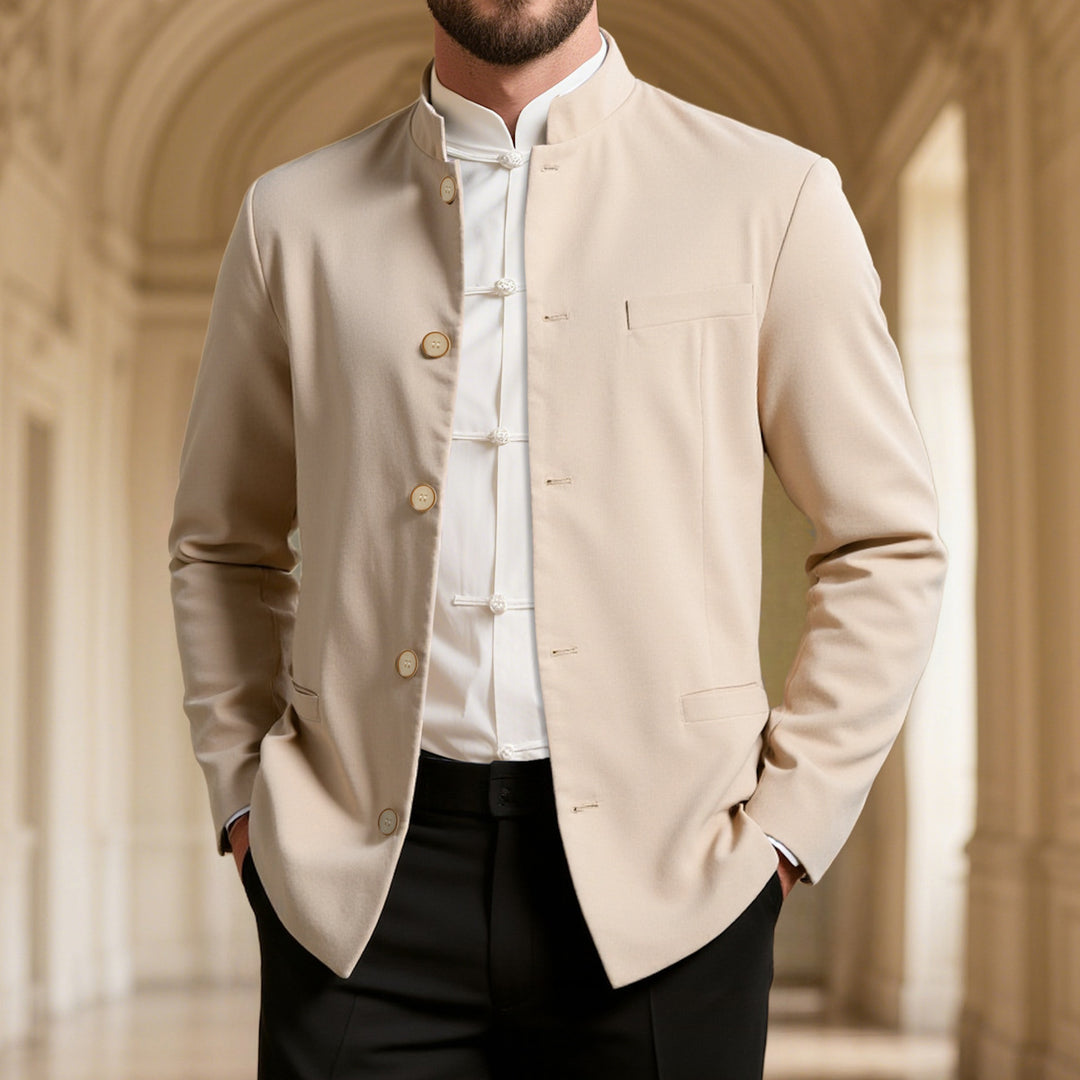 Lune London Men's High Collar Blazer