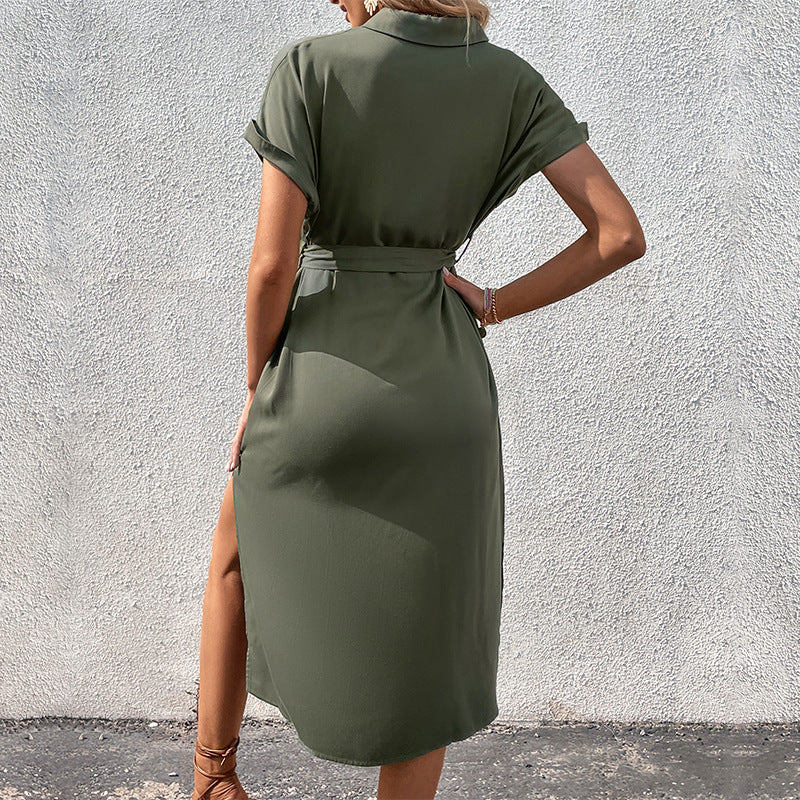 Women button closure dress size Lune London