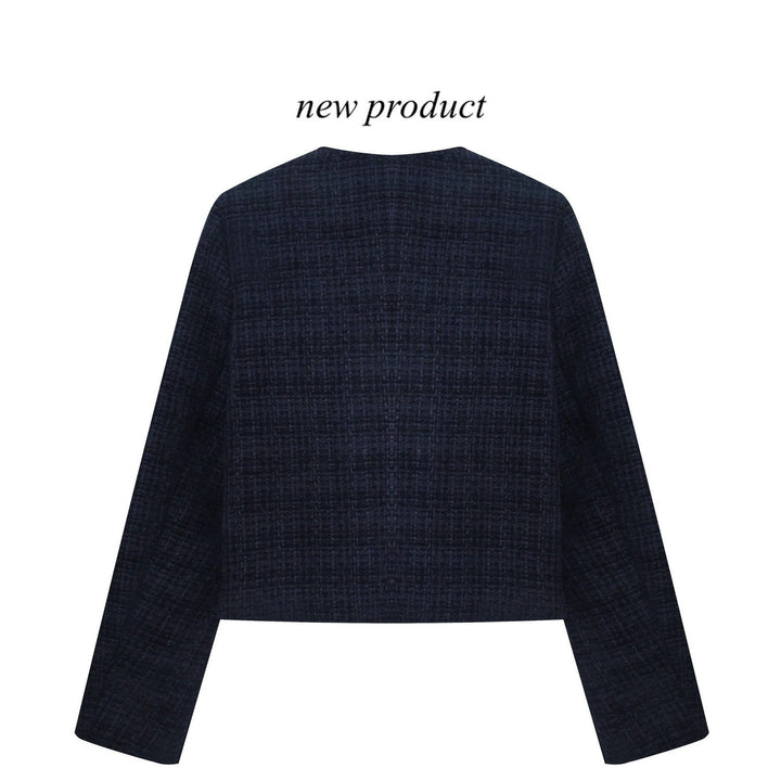 Blazer court pour femmes avec boutons dorés Chic & Stil