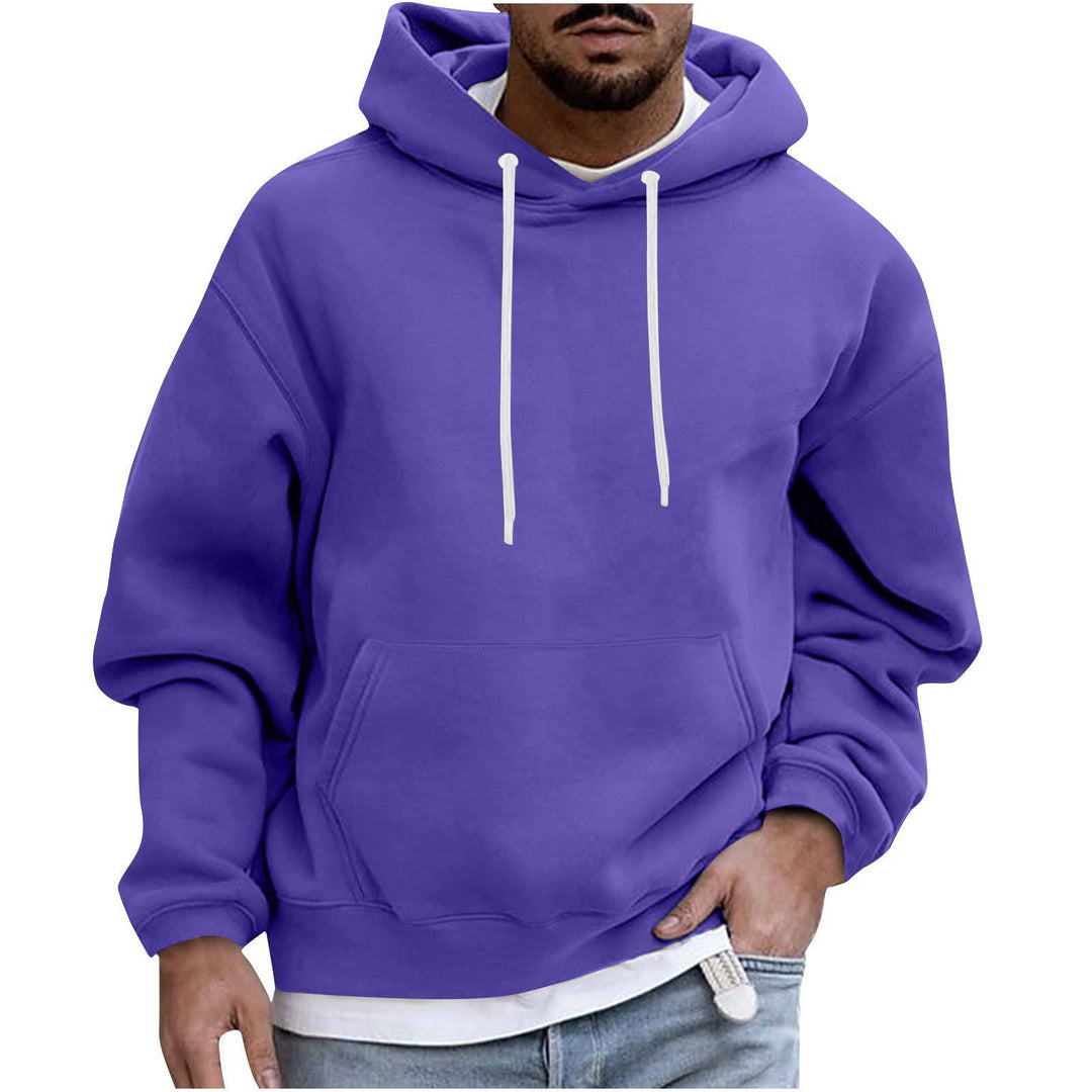 Hooded sweatshirt for men with an oversized cut and practical kangaroo pockets Lune London