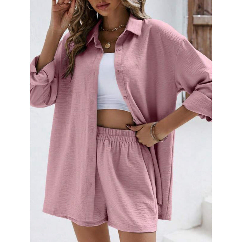 Lune London casual top and shorts set for women