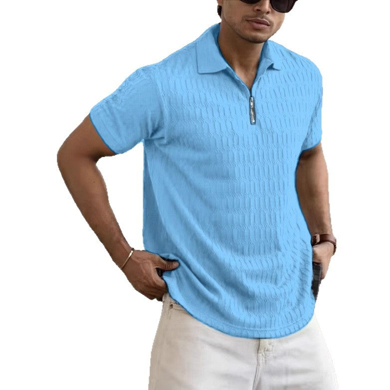 Men's Chic Structured Polo and Style