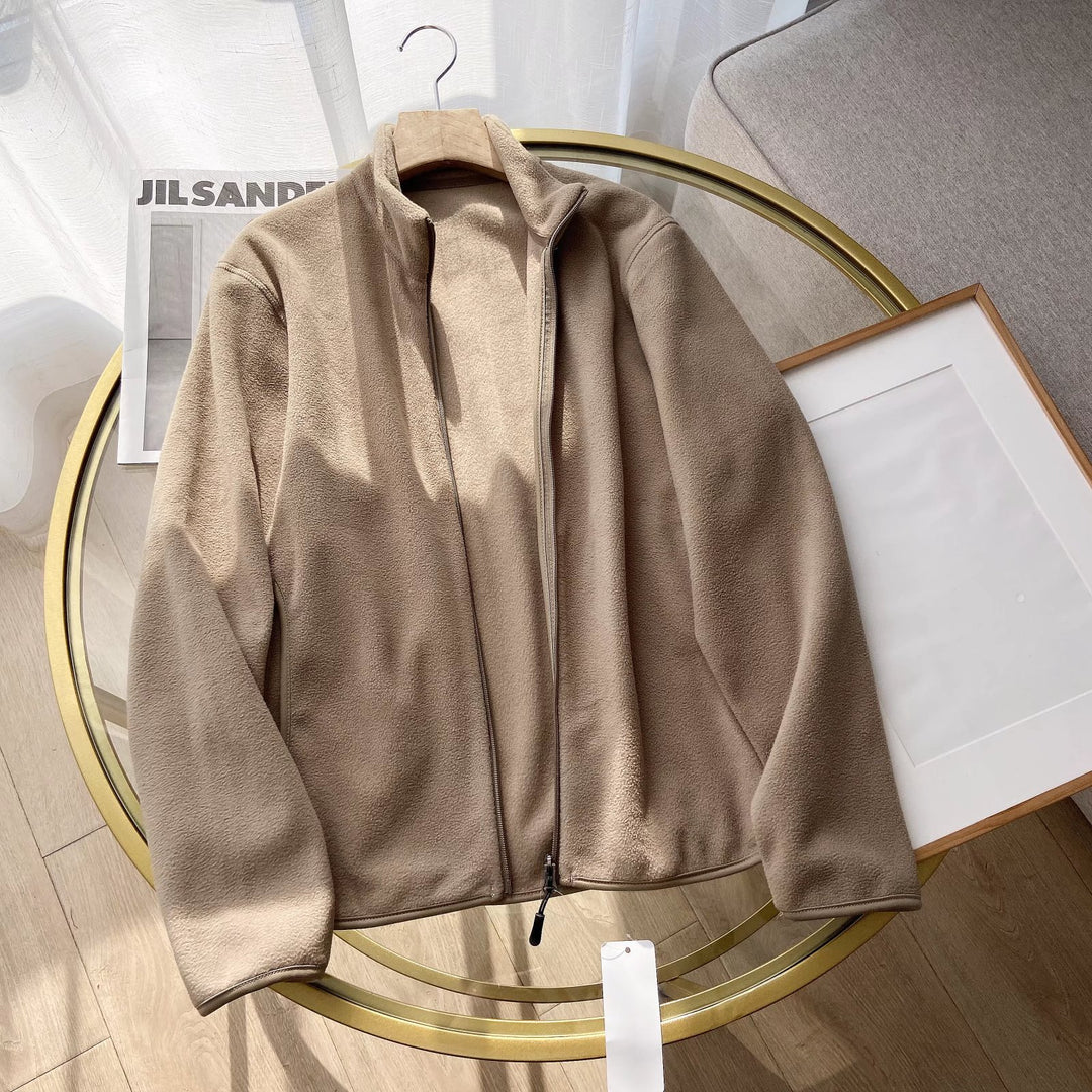 Veste en polaire pour femmes avec solution innovante de col haut Chic & Stil
