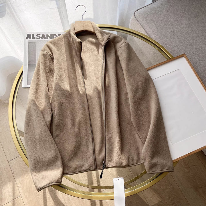 Veste en polaire pour femmes avec solution innovante de col haut Chic & Stil