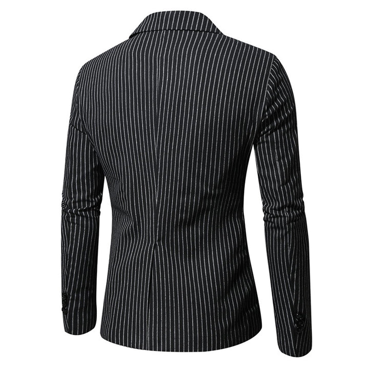 Elegant men's suit jacket with modern striped pattern Lune London