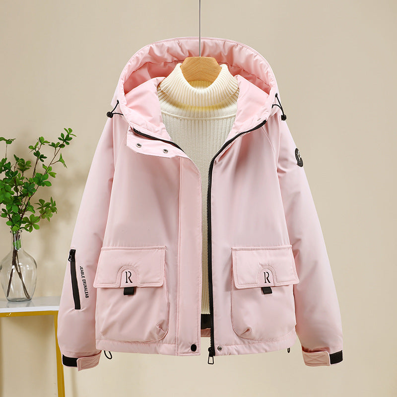 Ladies Sports and Functional Clothing Outdoor Jacket with Hood and Many Pockets Lune London