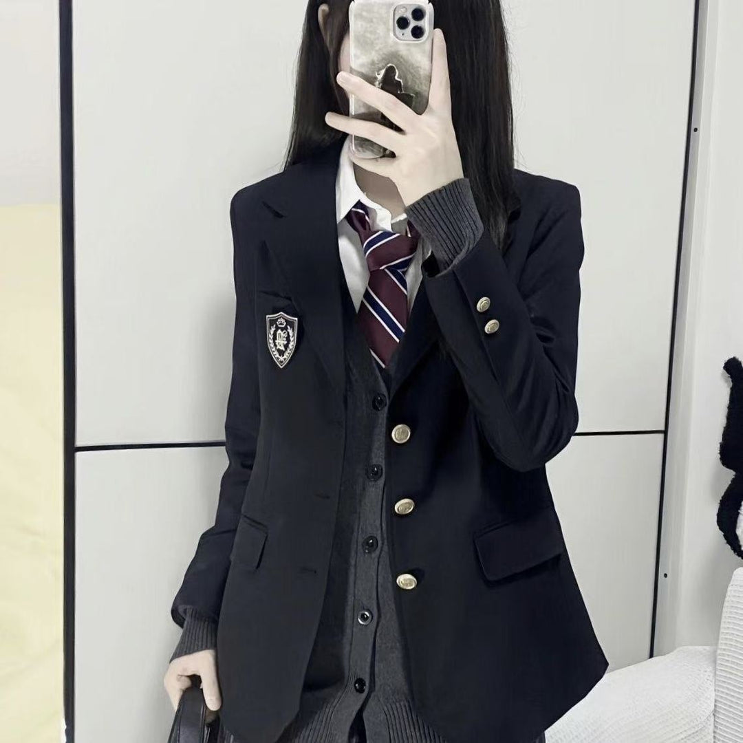 Blazer d'uniforme scolaire à la mode pour femmes Chic & Stil