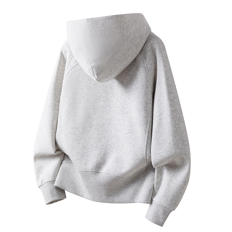 Women's hooded jacket in soft terry fabric Lune London