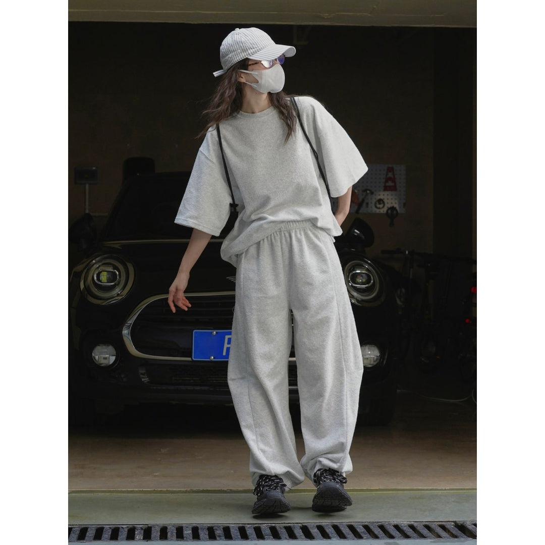 Pantalons de loisirs confortables pour femmes avec taille élastique et coupe décontractée Chic & Stil