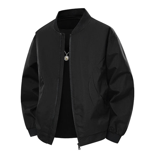 Stylish bomber jacket for men with a relaxed fit and elastic cuffs Lune London