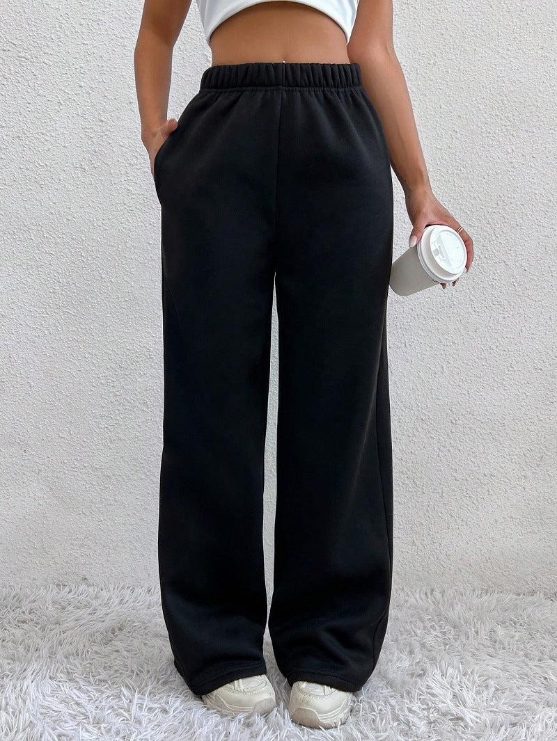 Lune London | Women's Comfortable High-Waist Leisure Pants with Wide Cut