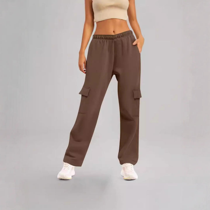 Lune London women's cargo style cargo pants with practical side pockets