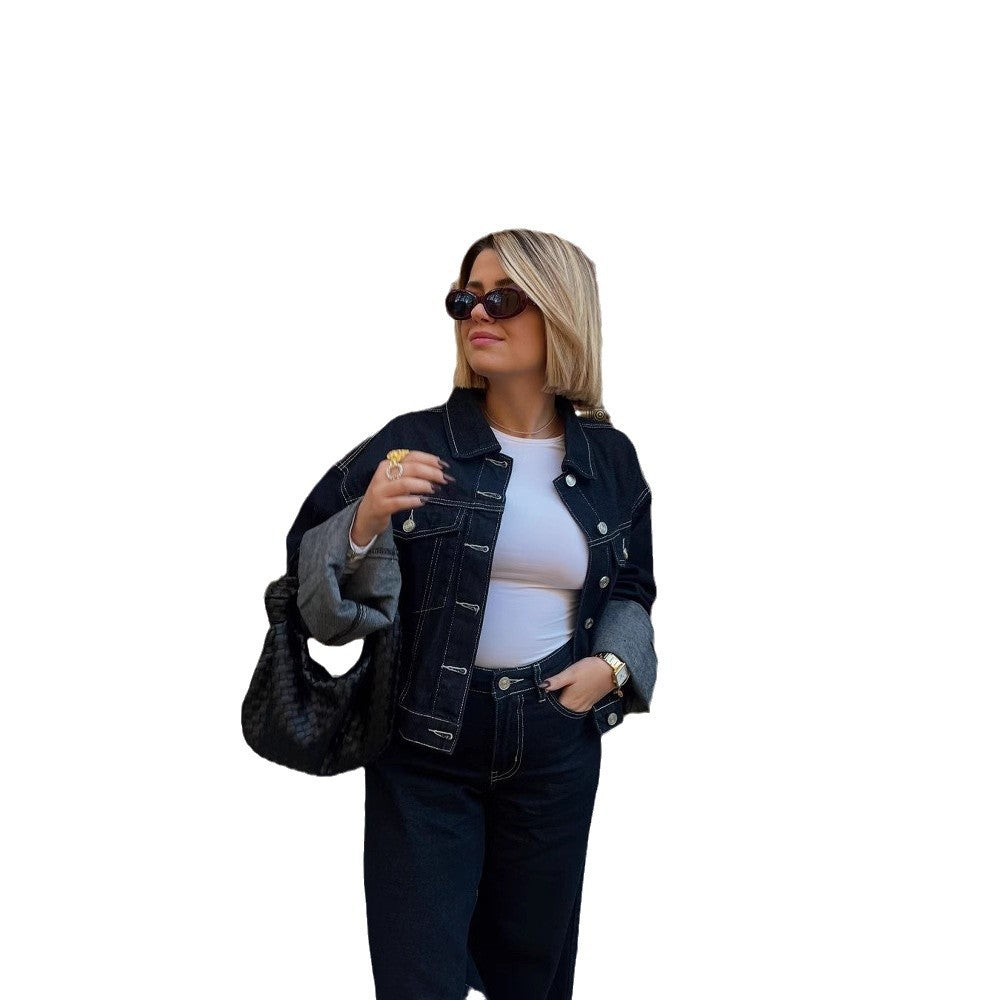 Wide denim pants for women with trendy cuffs Lune London