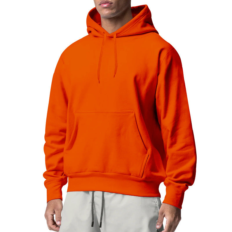 Men's hoodie with practical kangaroo pockets and comfortable fit Lune London
