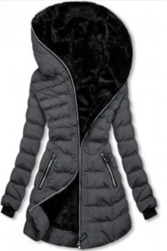 Quilted jacket for women with cozy lining and practical zipper Lune Londonl