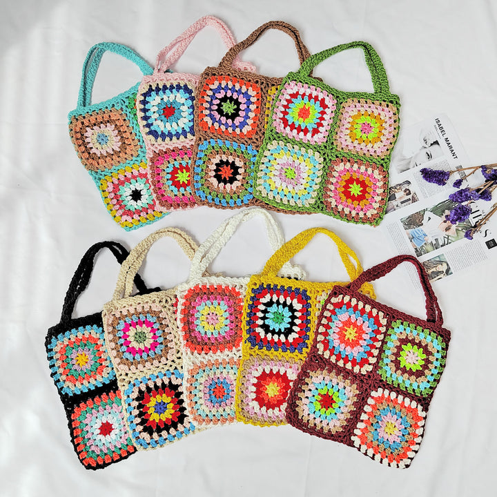 Handmade crochet tote bag for women Lune London