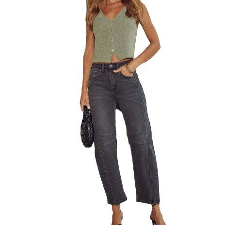 Women's High-Waisted Jeans Lune London