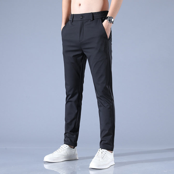 Elegant slim-fit business trousers for men Lune London